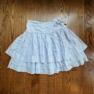 Jacadi Tiered Floral Skirt 4 Years